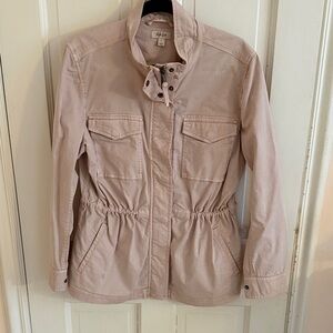 STYLE & Co Women's Light Pink Utility Jacket size L